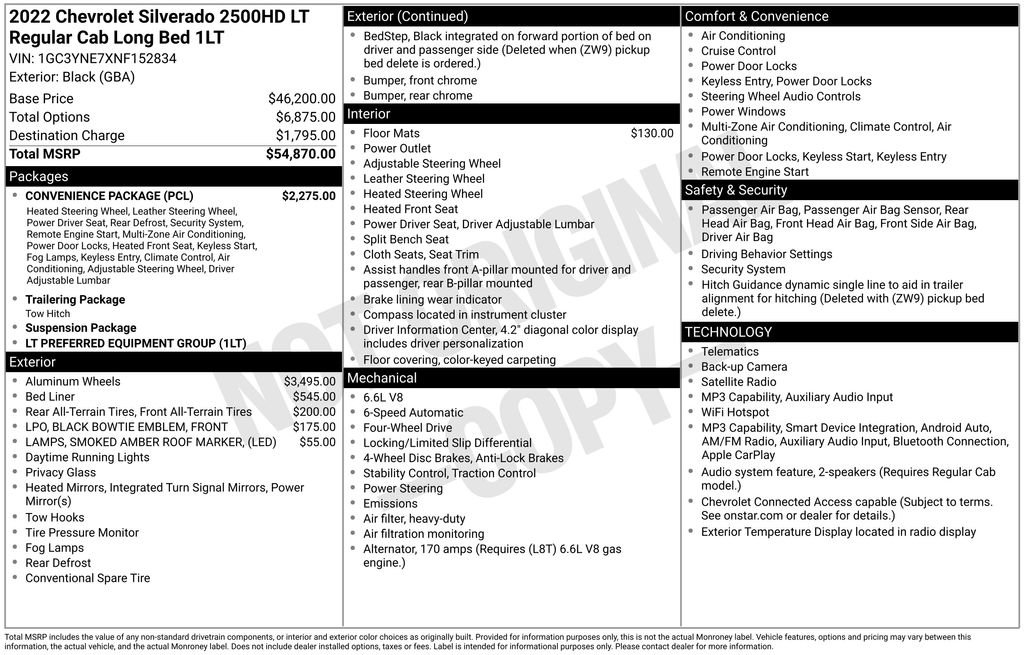 chevrolet silverado 2500hd 2022 1GC3YNE7XNF152834 image chevrolet silverado 2500hd 2022 1GC3YNE7XNF152834 image